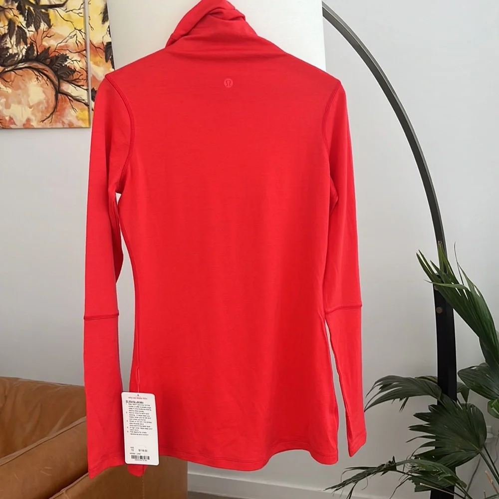 NWT Lululemon St Moritz Merino Wool Jersey / Turtleneck / Base Layer - Picture 7 of 8